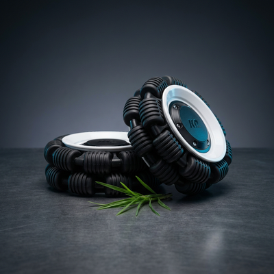 Omni-Wheel for LUBA 2 AWD and LUBA Mini Series up to 15.8 In. Cutting Width Robot Lawn Mower (2 Wheels)