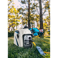 2,300-Watt/1,800-Watt Recoil Start Super Quiet Gasoline Powered Portable Inverter Generator with Advanced CO Shutoff