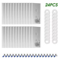 Lawnmower Replacement Blades Heavy Duty Universal Robot Lawn Mower Blade Replacement Accessories for Mammotion Luba Yuka
