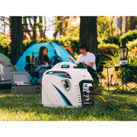 2,300-Watt/1,800-Watt Recoil Start Super Quiet Gasoline Powered Portable Inverter Generator with Advanced CO Shutoff