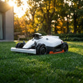 Luba 2 AWD 15.8 In. RTK Robot Lawn Mower (3/4 Acre), Adjustable Cutting Height (1 In. - 2.7 In.), All Terrain, AI Vision