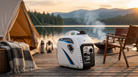 2,300-Watt/1,800-Watt Recoil Start Super Quiet Gasoline Powered Portable Inverter Generator with Advanced CO Shutoff — Lifestyle