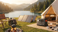Portable Power Station 6000W with 3X200W Solar Panel, 3600Wh Lifep04 Solar Generator for Home Use, Outdoor Camping, Powermax 6000 — Lifestyle